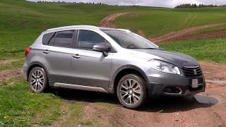 Suzuki SX4 S Cross 4x4 offroading Test video [upl. by Skylar]