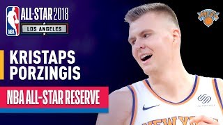 Kristaps Porzingis AllStar Reserve  Best Highlights 20172018 [upl. by Darb862]