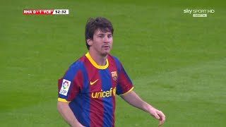 Lionel Messi vs Real Madrid Away 201011 English Commentary HD 1080i [upl. by Eimmat]