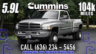 59 Cummins For Sale 1998 Dodge Ram 3500 Dually 4x4 Diesel With Only 104k Miles [upl. by Lose300]