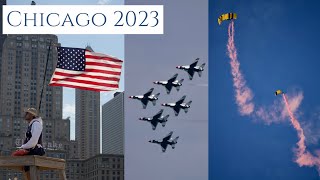 Chicago Air and Water Show 2023 Best Shots [upl. by Annaej259]