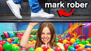 I Built a SECRET ROOM in a BALL PIT ft Mark Rober [upl. by Eerrehs11]