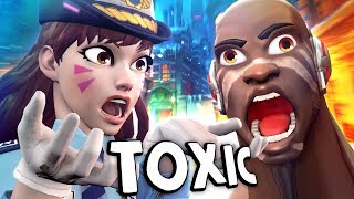 The MOST TOXIC Overwatch Competitive Players [upl. by Hendel]