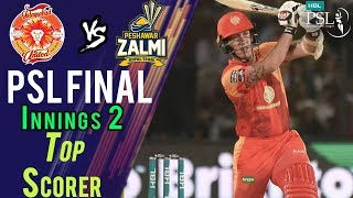 Luke Ronchi Batting  Peshawar Zalmi Vs Islamabad United  Final  25 March  HBL PSL 2018 [upl. by Conlen108]