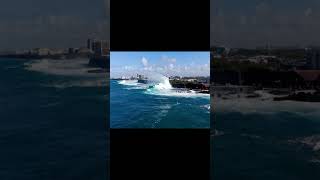 Massive Wave Strikes City — Tsunami Caught on Camera [upl. by Anoo491]