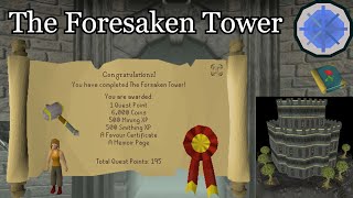 The Forsaken Tower OSRS Quest Guide [upl. by Nnylorac]