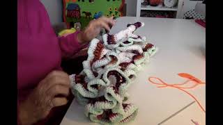 How to start off Hyperbolic coral crochet [upl. by Delia888]