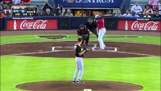 Justin Upton 2013 Highlights [upl. by Anitteb78]