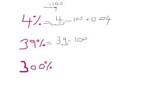 Percentage to Decimal in just 78 seconds KS2 KS3 11 13 Maths Functional Skills Maths Level 123 [upl. by Naesar514]