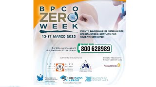 Al via BPCO Zero Week un numero verde per consulenze gratuite in tutta Italia [upl. by Kyle]