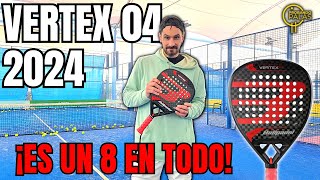 Bullpadel VERTEX 04 2024ES UN 8 EN TODO La pala de Tello padel [upl. by Ammadas]