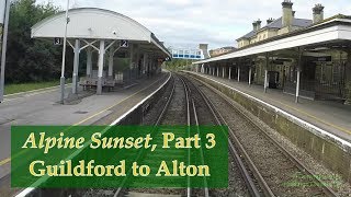 Guildford to Alton – Hastings DEMU cab ride – 30 September 2017 – audio partly from back cab [upl. by Ileyan]