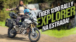 ✊ O que achamos da nova moto Tiger 1200 Rally Explorer [upl. by Salas]