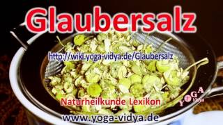 Glaubersalz [upl. by Malina]