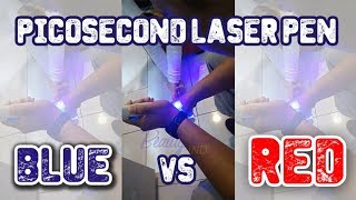 PICOSECOND LASER PEN BLUE VS RED  Beauty Channel IND [upl. by Merwin78]