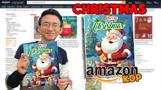 How To Make CHRISTMAS COLORING BOOK Using AI To Sell In Amazon KDP [upl. by Ahcirt832]