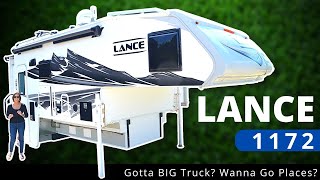 Lance 1172 Truck Camper for Dually trucks like F350 F450 F550 and GM 3500 4500 or 5500 [upl. by Gino]