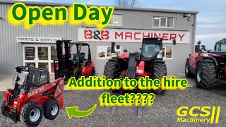 Open Day at BampB Machinery  Swineshead Are manitous going to be joining the GCS Fleet [upl. by Shaw]