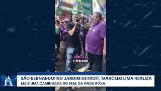 SÃO BERNARDO DO CAMPO Vereador KABEÇA PMB CHEGA NA CAMINHADA DO BEM [upl. by Anyehs]