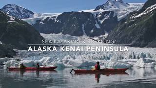 Alaska Kenai Peninsula Sea Kayaking Trekking [upl. by Airakaz]