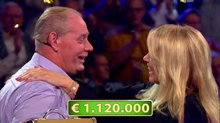 Krijn wint ruim een miljoen bij Linda de Mol  POSTCODE LOTERIJ MILJOENENJACHT [upl. by Thill123]