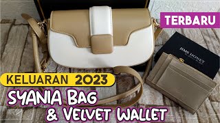 LAUNCHING TERBARU 2023 Jims Honey SYANIA BAG amp VELVET WALLET  Tas amp Dompet Terbaru Dari Jims Honey [upl. by Nylsor]