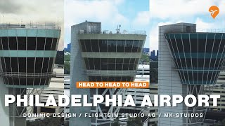 Head to Head Philadelphia Intl Airport by Dominic Design Team FlightSim Studio AG and MKStudios [upl. by Barclay]