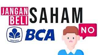 Jangan Investasi di Saham BANK BCA [upl. by Notnilc]