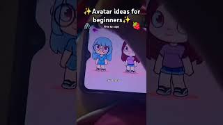 Avatar ideas for beginner ✨ [upl. by Adnerb]