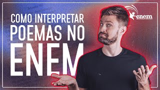 COMO INTERPRETAR POEMAS NO ENEM [upl. by Arimat453]