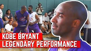 Kobe Bryant LEGENDARY Performance VS James Harden At Drew League [upl. by Amahcen412]