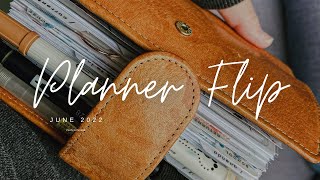 Planner Flip  VDS Senior  Functional Planner Flip  June 2022  Plan With Bee [upl. by Banerjee]