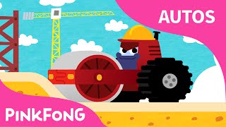 Camiones Super Gigantes  Autos  PINKFONG Canciones Infantiles [upl. by Singhal]