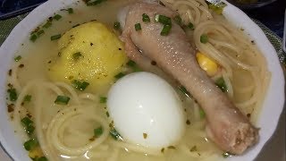 CALDO DE GALLINA [upl. by Annaehr134]