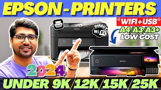 TOP 3🔥Best Epson Printer In India 2024🔥Best Printer For Home Use🔥Best Printer Under 15000 [upl. by Hbahsur]