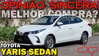 Toyota Yaris Sedan XS 2023  O melhor carro para família Preço consumo problemas Vale a pena [upl. by Lionel]