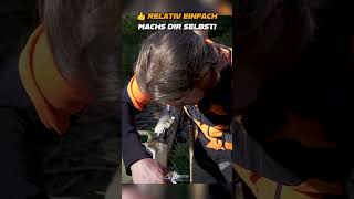 Motorsäge  Heiliger BimBam stihl chainsaw diy handwerk [upl. by Munn]