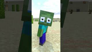 JJ is Deadbut   Baby zombie minecraft animations [upl. by Androw773]