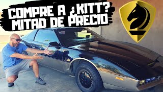 COMPRANDO A ¿KITT PERO ESTE NO ES KITT EL AUTO FANTASTICO KNIGHT RIDER ES KARR EL MALO DE LA SERIE [upl. by Boles]