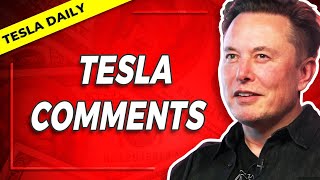 Tesla Comments on Price Cuts Cybertruck Giga Press Update Tesla Insurance [upl. by Peti]