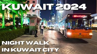 Kuwait City 🇰🇼 Night Walk  Kuwait Walking Tour 4K [upl. by Oremodlab130]