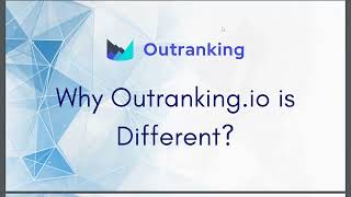 Why outrankingio is Different [upl. by Nhor969]