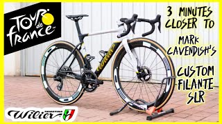 wilier filante SLR  Mark cavendishs custom paint for tour de france 2023 [upl. by Convery]