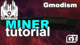 StarMade Compact Tutorial  How to build a Mining Ship  Salvager [upl. by Lennej]