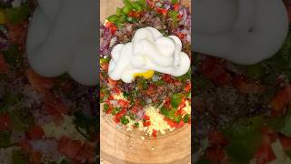 Easy egg salad recipe eggsalad easyrecipe short [upl. by Kammerer]