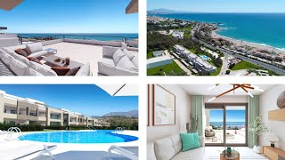 NEW apartments for sale in Casares Beach Malaga Solemar🏠 [upl. by Kcireddor]