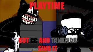 Its Play Time  Playtime But CC and Tankman Sing It  FNF COVER [upl. by Aihsrop]