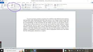 How to Insert a Footnote in a Document in Work  2024 4K [upl. by Callas]