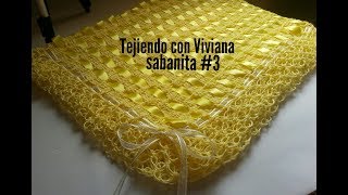 SABANITA O MANTA PARA BEBÉ fácil tejida a gancho crochet [upl. by Aicenet717]