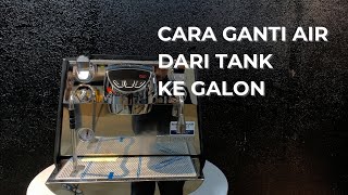 E1 PRIMA Cara Ganti Sumber Air Dari Tank ke Galon [upl. by Syst590]